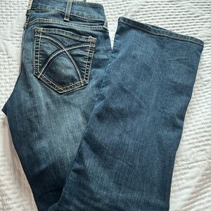 Ariat Women's Boot Cut Jeans in Deep Blue